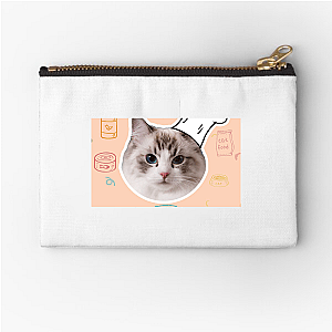 Whiskers & Wisdom Thatlittlepuff Zipper Pouches
