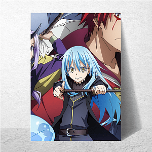 Slime Squad Assemble That Time I Got Reincarnated As A Slime Posters