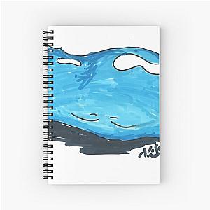 Sleepy Slime Spiral Notebook