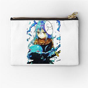 Sparkling Strong Passion Rimuru Unmasked That Time I Got Reincarnated As A Slime Cute Gift Zipper Pouch