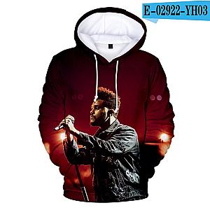 Fashion The Weeknd 3D Print Hip Hop Pullover Hoodie