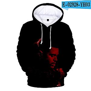 Rapper The Weeknd 3D Print Hiphop Pullover Hoodie
