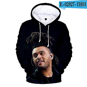 Singer Rapper The Weeknd 3D Printed Pullover Hoodie
