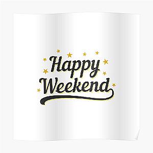The Weeknd Posters - Happy Weekend Poster RB3006