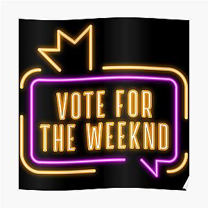 The Weeknd Posters - Vote For The Weeknd 2020  Poster RB3006