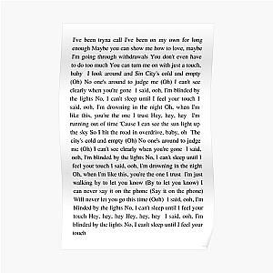 The Weeknd Posters - Blinding Lights Poster RB3006