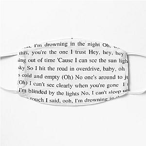 The Weeknd Face Masks - Blinding Lights Flat Mask RB3006
