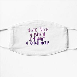The Weeknd Face Masks - Never Need a B-tch Flat Mask RB3006