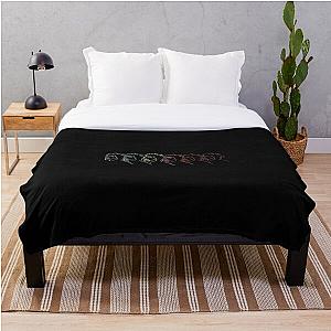 The Weeknd Bedding Sets - Silhouette Illustration Throw Blanket RB3006