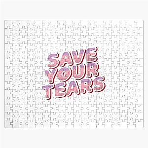 The Weeknd Puzzles - Save your tears stickers pack Jigsaw Puzzle RB3006