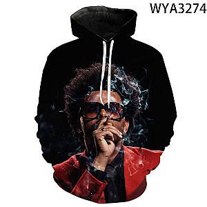 Singer Rapper The Weeknd Printed 3D New Hoodie