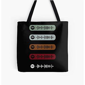 The Weeknd Bags - Spotify Scan StickerAll Over Print Tote Bag RB3006