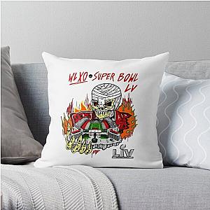 The Weeknd Pillows - Super Bowl LV Halftime Show ArtThrow Pillow RB3006