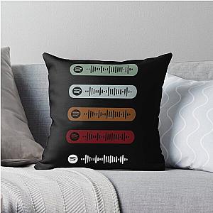 The Weeknd Pillows - Spotify Scan StickerThrow Pillow RB3006
