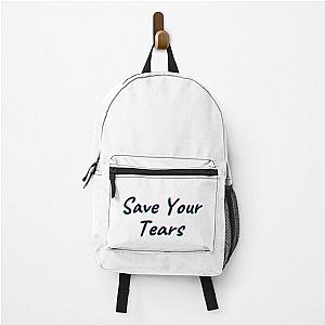 The Weeknd Backpacks - Save Your Tears Backpack RB3006