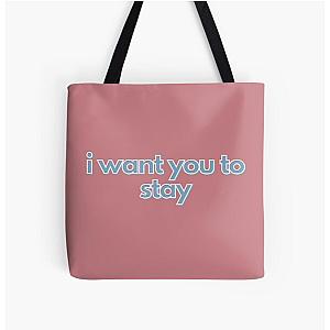 The Weeknd Bags - Line From 'Lost In The Fire' All Over Print Tote Bag RB3006