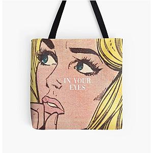 The Weeknd Bags - The Weeknd In Your Eyes All Over Print Tote Bag RB3006