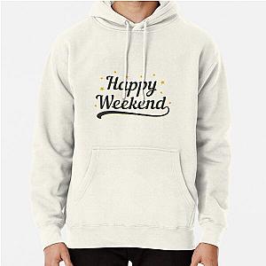 The Weeknd Hoodies - Happy Weekend Pullover Hoodie RB3006