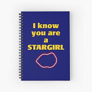 The Weekend Notebooks - i know you are a stargirl Spiral Notebook