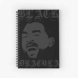 The Weekend Notebooks - BLACK DRACULA Spiral Notebook