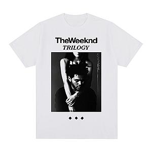 The Weeknd T-shirts - The Weeknd Trilogy Album Cover Vintage T-shirt
