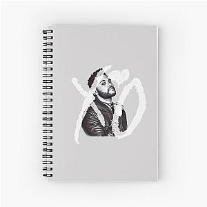 The Weekend Notebooks - RNB rap Hip Hop Star Mash up Spiral Notebook