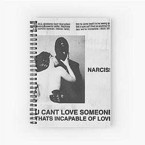 The Weekend Notebooks - NARCISSIST CARTI Spiral Notebook