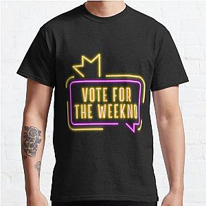 The Weeknd T-Shirts - Vote For The Weeknd 2020  Classic T-Shirt RB3006