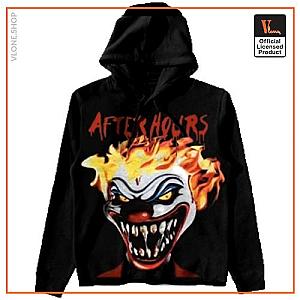 The Weeknd Hoodies - The Weeknd x Vlone After Hours Clown Pullover Hoodie