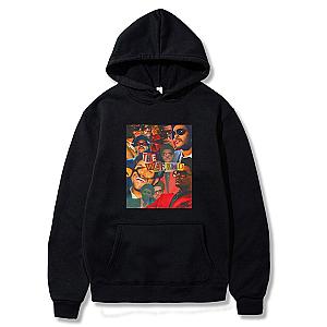The Weeknd Hoodies - Vintage The Weeknd Collage Graphic Style Hoodie