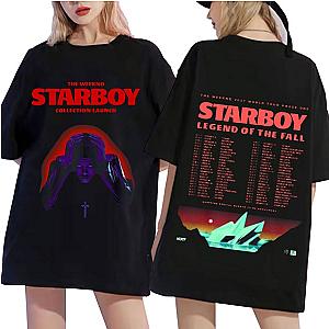 The Weeknd Starboy Legend Of The Fall Tour T-shirts