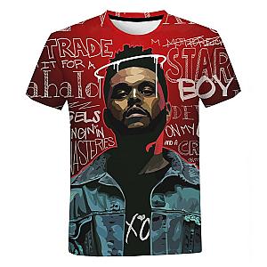 The Weeknd T-shirt - 3D Fashion Casual Short Sleeve T-shirt
