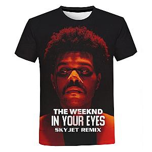 The Weeknd T-shirt - 3D Printed Fashion Casual Short Sleeve T-shirt