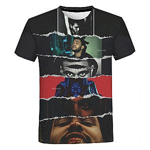 The Weeknd T-shirt - 3D Print Unisex Fashion Casual Short Sleeve Hip Hop T-shirt