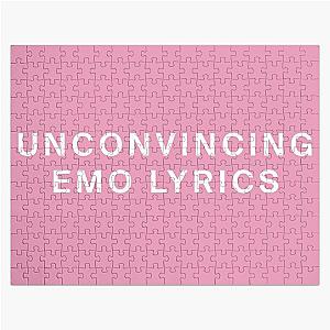 The 1975 Puzzles - UNCONVINCING EMO LYRICS THE 1975 Jigsaw Puzzle RB2510