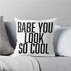 The 1975 Pillows - babe you look so cool - robbers the 1975 Throw Pillow RB2510