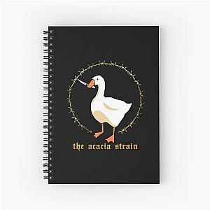 Duck The Acacia Strain  Spiral Notebook