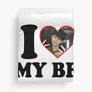 i love my bf yasper lennov Duvet Cover