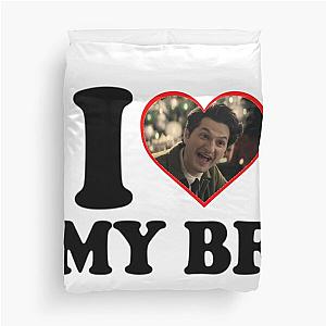 i love my bf yasper lennov Duvet Cover