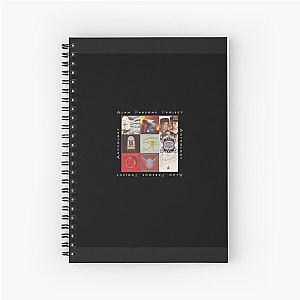 Best of the alan band logo graphic t shirt Spiral Notebook