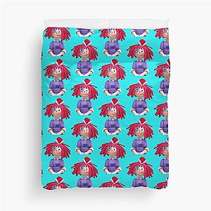 Ragatha is a cheerful and funny girl from the cartoons the amazing digital circus. Duvet Cover