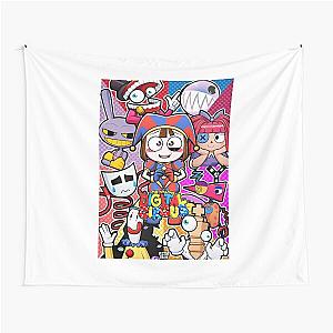 The Amazing Digital Circus fanart Tapestry