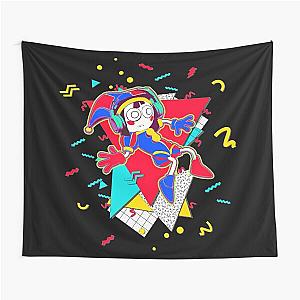 Pomni - The Amazing Digital Circus - 90s Design Tapestry