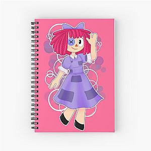 Ragatha The Amazing Digital Circus Spiral Notebook