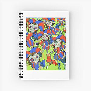 Pomni the amazing digital circus  Spiral Notebook