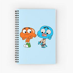 Gumball and Darwin, What the what Spiral Notebook