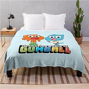 Gumball and Darwin Greet the fans Throw Blanket