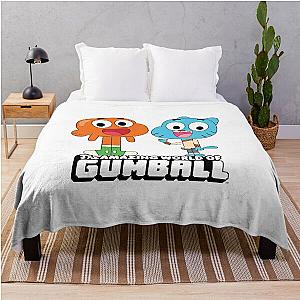 Gumball and Darwin Greet the fans Throw Blanket