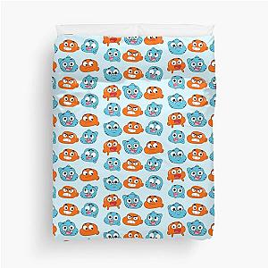 The amazing world of Gumball™, Gumball & Darwin faces features Duvet Cover