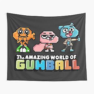 The Amazing World of Gumball 8-Bit RPG Video Game Tapestry